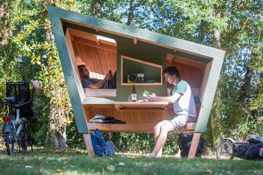 Cabane en bois Camping Audierne