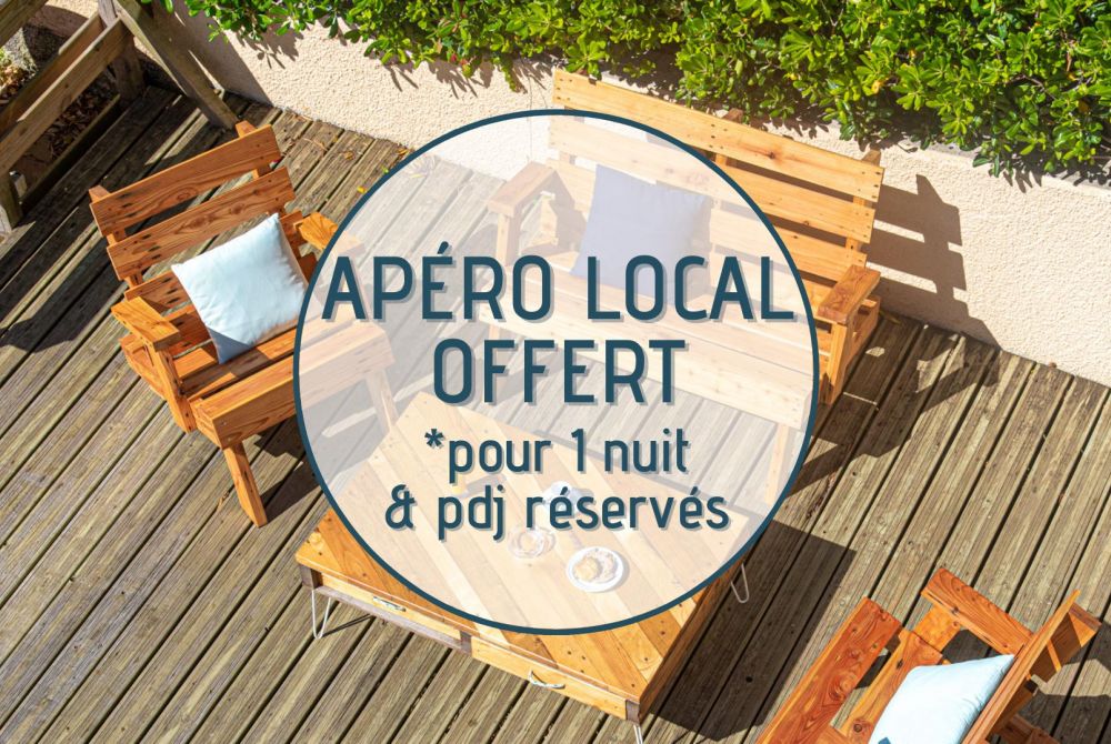 hôtel avec apéritif compris Finistère Bretagne