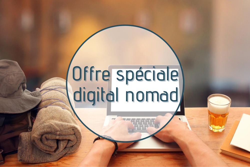 digitale nomaden hotel bretagne Frankreich