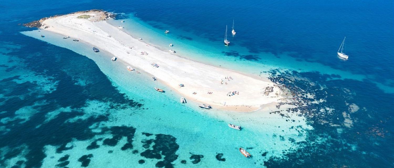 Archipel des Glénan en Finistère Sud Bretagne