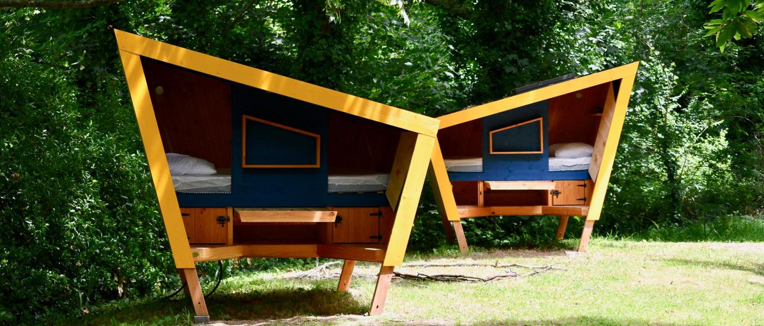 Cabane en bois de notre camping Audierne - hotel naeco audierne