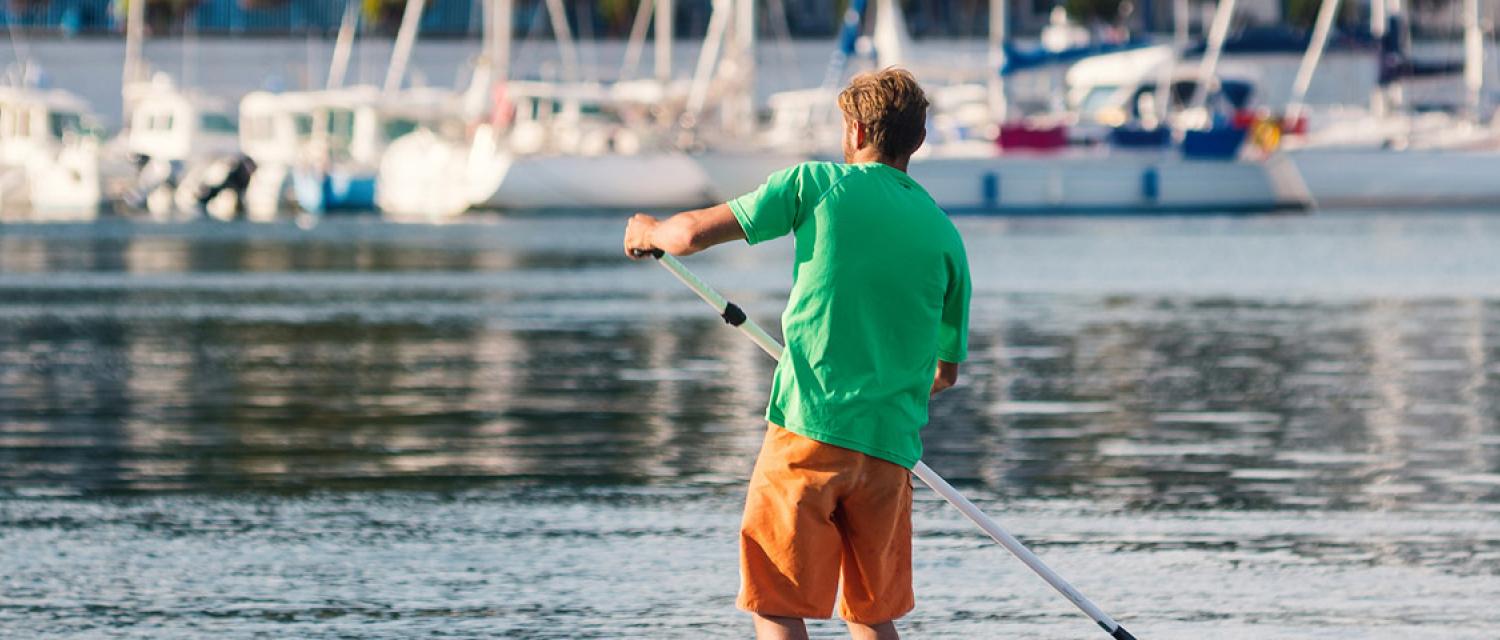 Paddle proche de notre Hotel Finistere