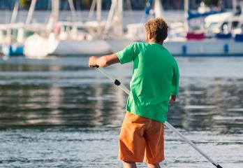 Paddle proche de notre Hotel Finistere