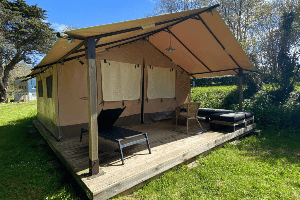 4-person lodge tent Naeco Audierne 1